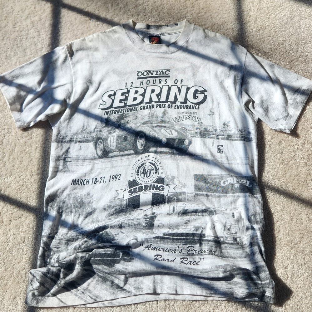 Vintage 1992 12 Hours of Sebring T-Shirt